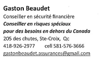 Gaston Beaudet - Conseiller en sécurité financière
